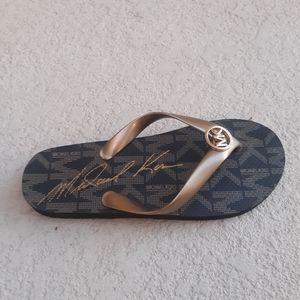 Michael Kors MK Logo Sandals Size 6